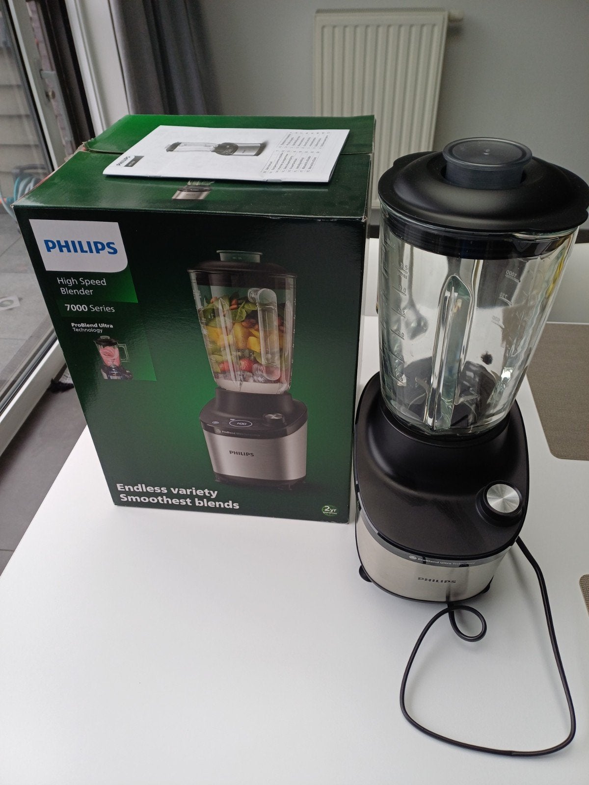 Philips high speed blender HR3760, Ophalen, Zo goed als nieuw, Blender