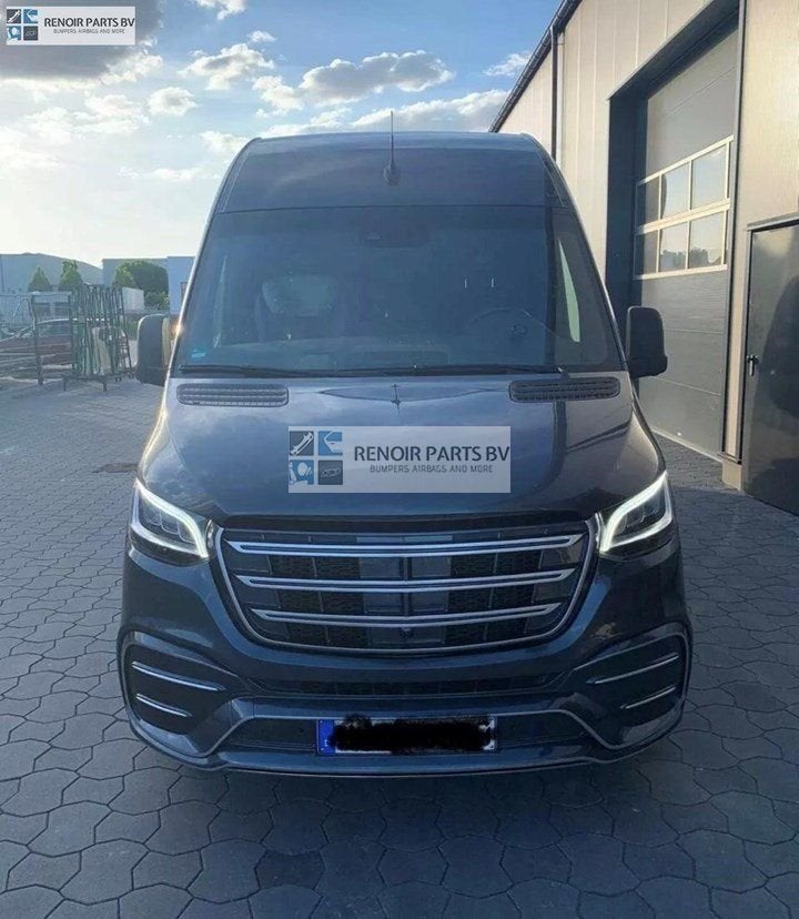 Grill ELEGANCE MERCEDES SPRINTER W907 HOOGGLANS BUMPER GRILL, -, Utilisé, -, Enlèvement ou Envoi