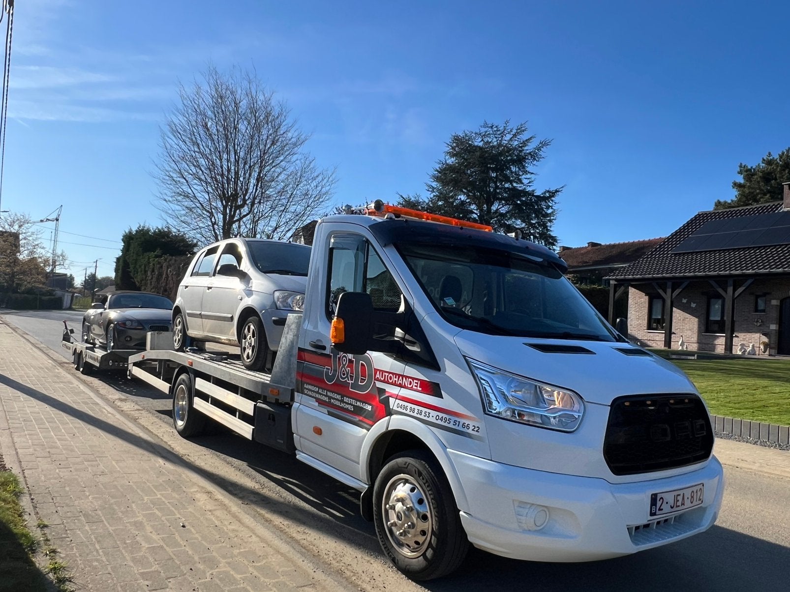Remorqueuse Ford Transit à roues jumelées, Euro 5, Achat, Entreprise, Diesel