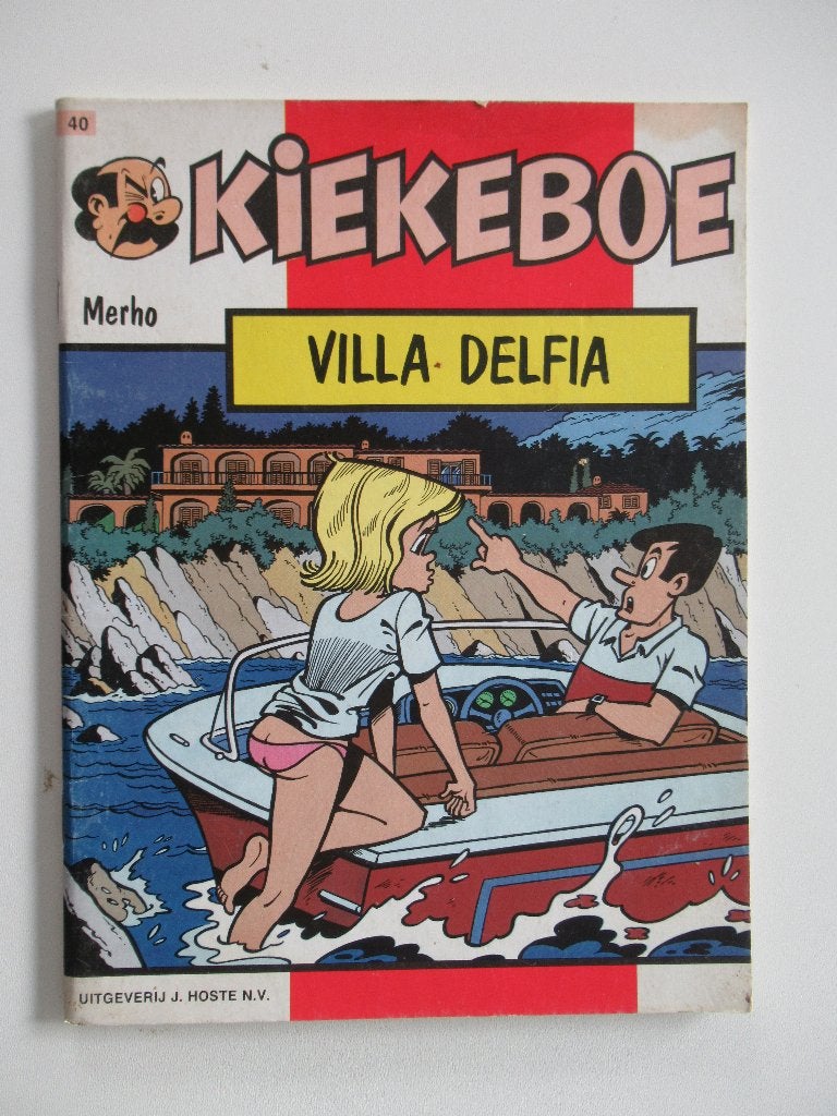 kiekeboe...nr.40...villa-delfia............1st, Enlèvement ou Envoi, Utilisé