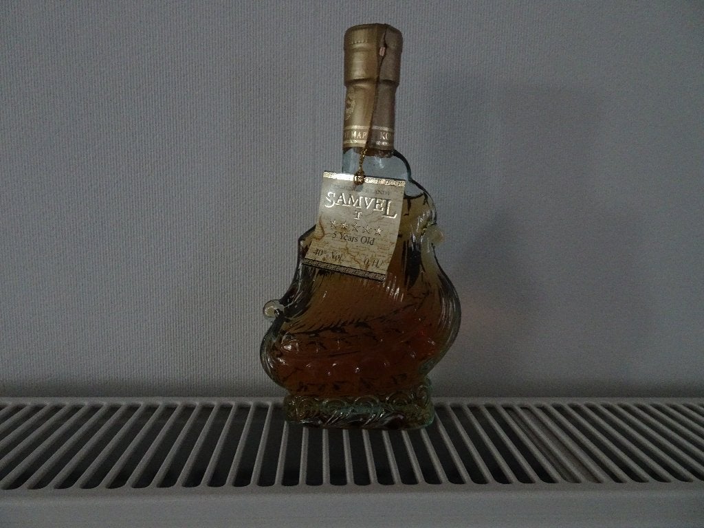 Samvel cognac , schip, 40% brandy, Ophalen