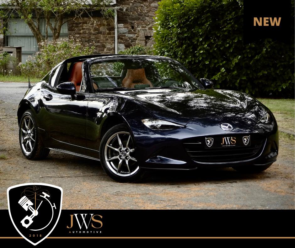 Mazda MX-5 ND2 RF 1.5 ** BELGIAN CAR - FULL MAZDA SERVICE **, Autos, Cuir, Achat, Euro 6, Entreprise
