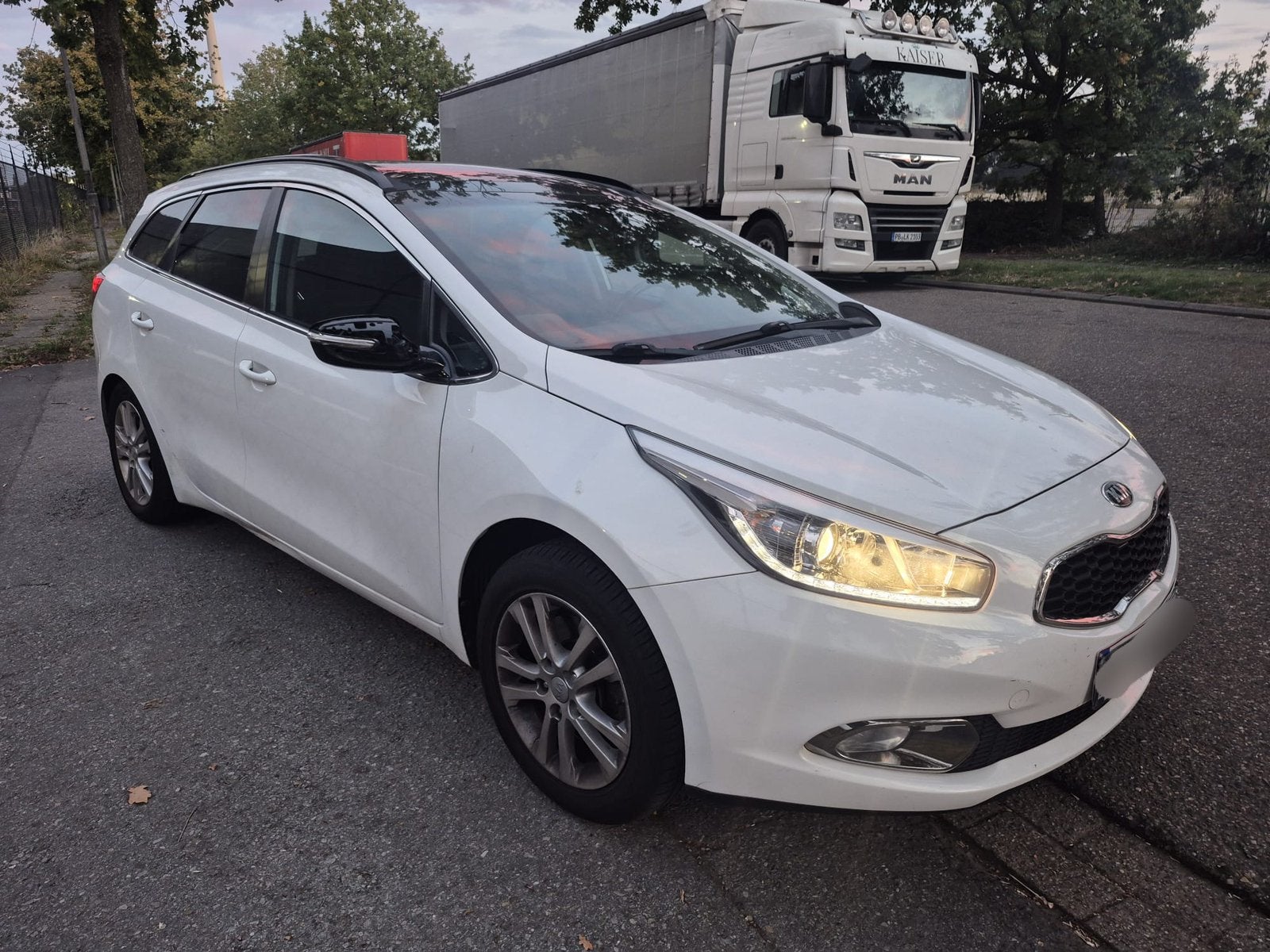 Kia ceed 1.4 benzine, Auto's, Wit, 5 deurs, Particulier, (Pro) Cee d