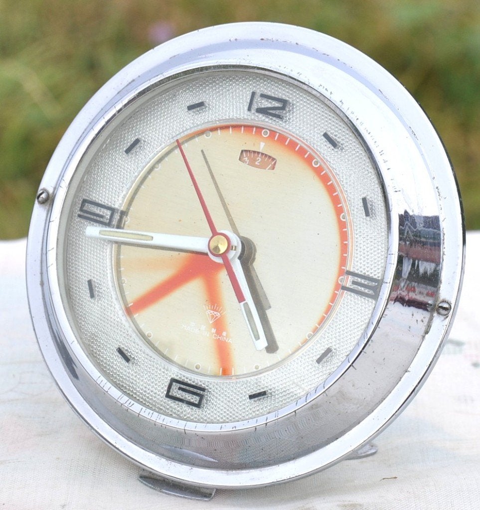 reveil diamond brand alarme clock, Antiquités & Art, Enlèvement ou Envoi