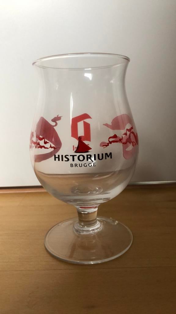 Duvel glas Historium Brugge, Ophalen of Verzenden, Nieuw, Bierglas