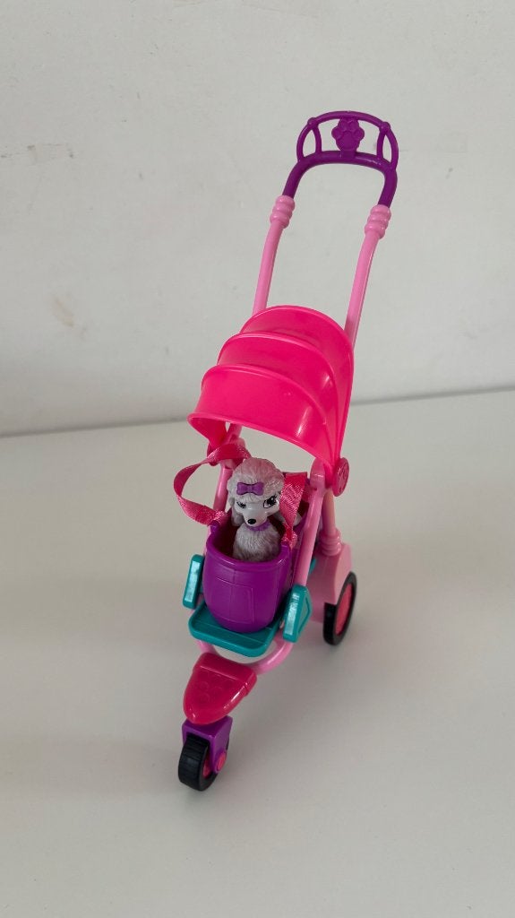 Honden buggy Barbie, Ophalen of Verzenden, Gebruikt, Barbie