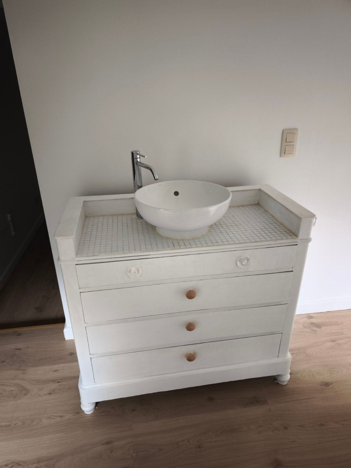 Meuble de salle de bain avec vasque et robinet Paffoni, Maison & Meubles, Enlèvement
