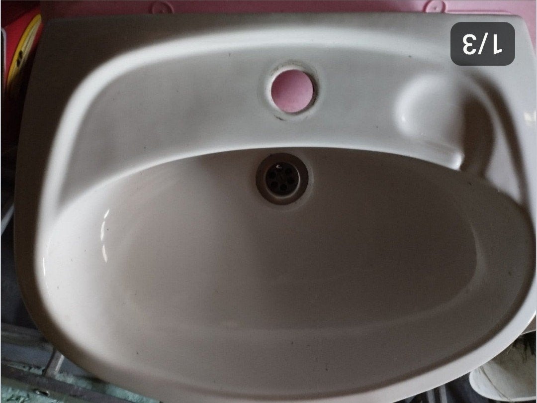 lave mains, Bricolage & Construction, Enlèvement, Comme neuf, Pierre, Lavabo