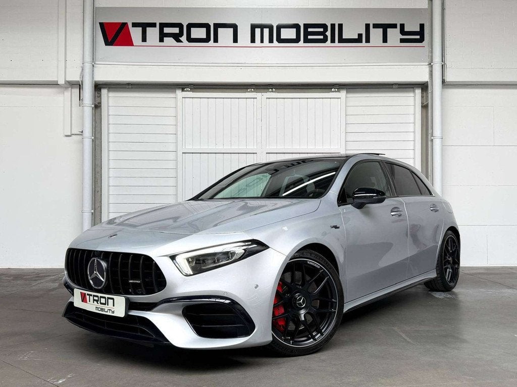 Mercedes-Benz A-Klasse 45 AMG 45S 4-Matic *FULLOPTION*FULLMA, Auto's, Automaat, Gebruikt, 4 cilinders, Leder