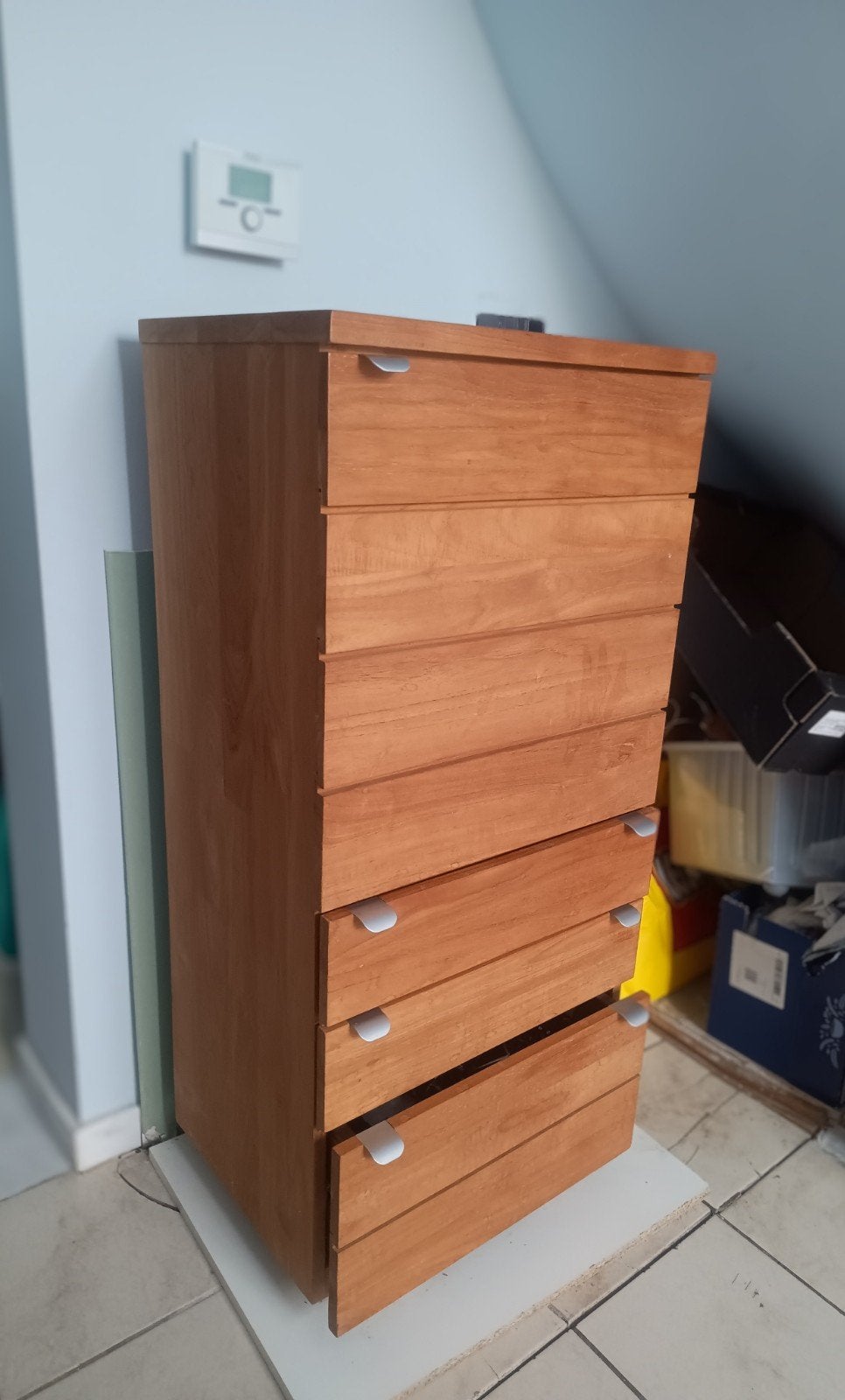 hoogwaardige kast in kwalitatief massief hardhout TEAK, Huis en Inrichting, Ophalen, TEAK, Minder dan 50 cm, 100 tot 150 cm