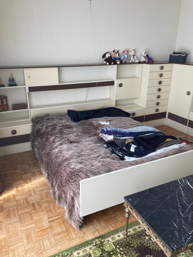 Grote Vintage slaapkamer jaren 60, Huis en Inrichting, Slaapkamer | Complete slaapkamers, Ophalen, Zo goed als nieuw
