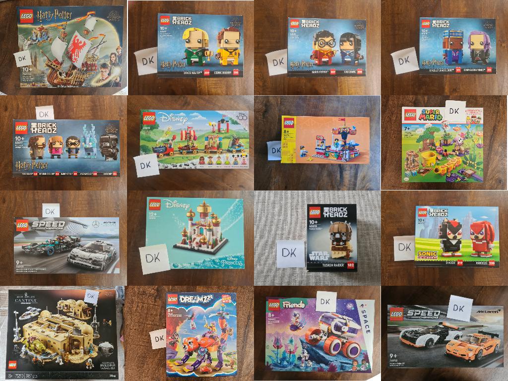Grand lot de sets Lego - Tout ce qui est neuf dans une boîte, Neuf, Pièces supplémentaires incluses, Lego, Ensemble complet