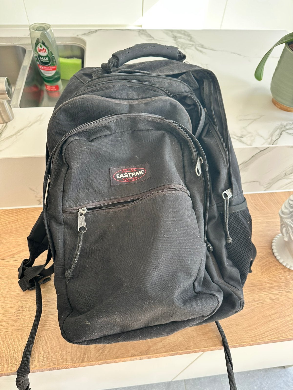 Eastpak xl zwart, Ophalen, Zo goed als nieuw, Zwart