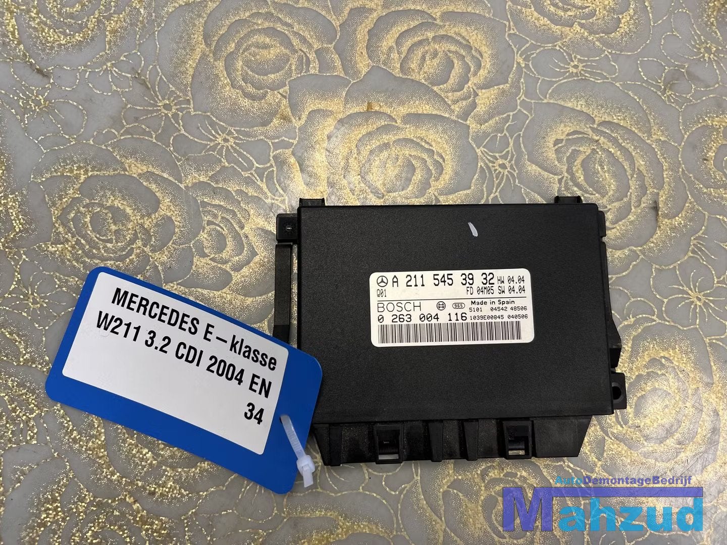 MERCEDES E-KLASSE W211 Parkeermodule pdc module 20002-2009, Autos : Pièces & Accessoires, Mercedes-Benz AG, Mercedes-Benz, Utilisé