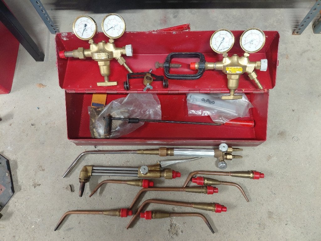 Oxycoupeur Chalumeau Détendeurs AGA TM 540, Bricolage & Construction, Enlèvement, Comme neuf, Autres types, Autres marques