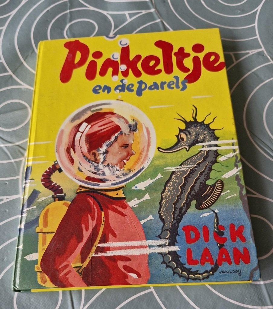 Boek - Pinkeltje en de parels - Dick Laan - 6de druk - 1971, Livres, Livres pour enfants | Jeunesse | 10 à 12 ans, Envoi, Utilisé
