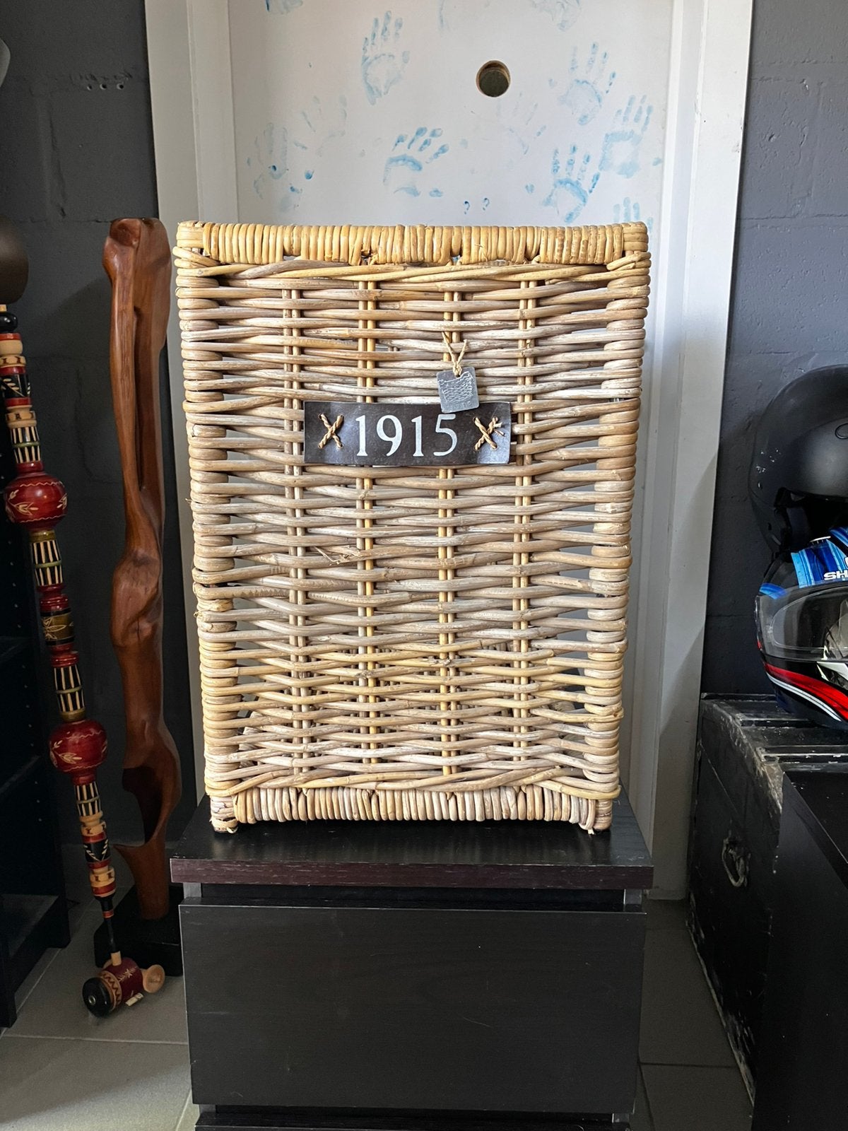 Rieten Mand, Enlèvement, Utilisé, Panier