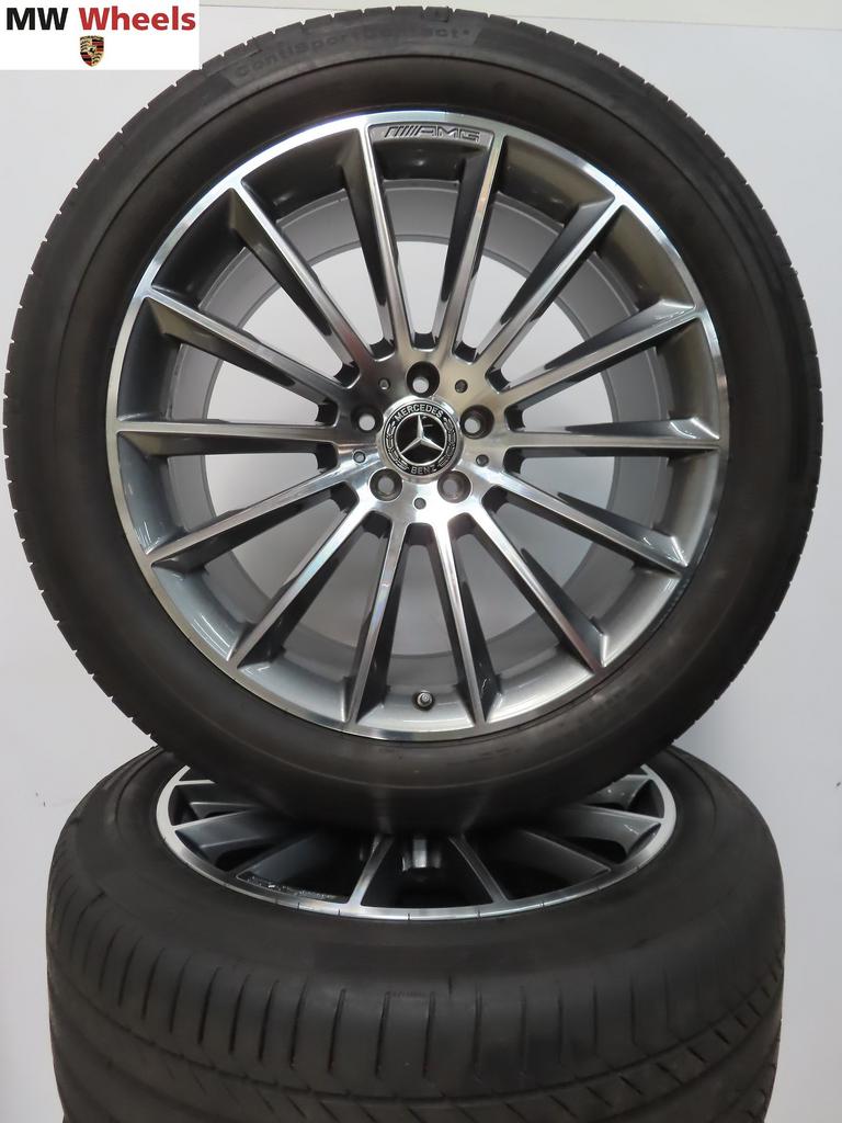 Originele Mercedes GLE 21 inch velgen W167 AMG zomerbanden, Auto-onderdelen, Gebruikt, -, 275 mm, -