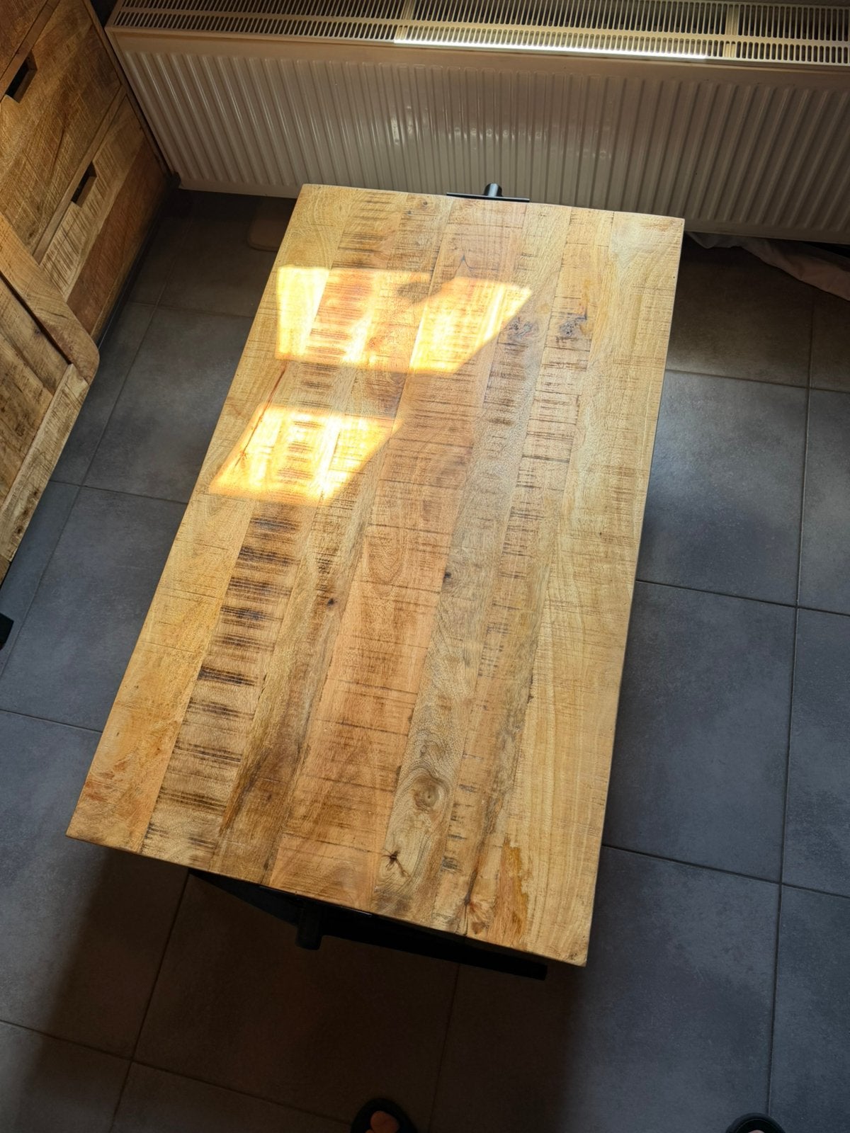 Salontafel Massief Mango Hout, Ophalen, Zo goed als nieuw