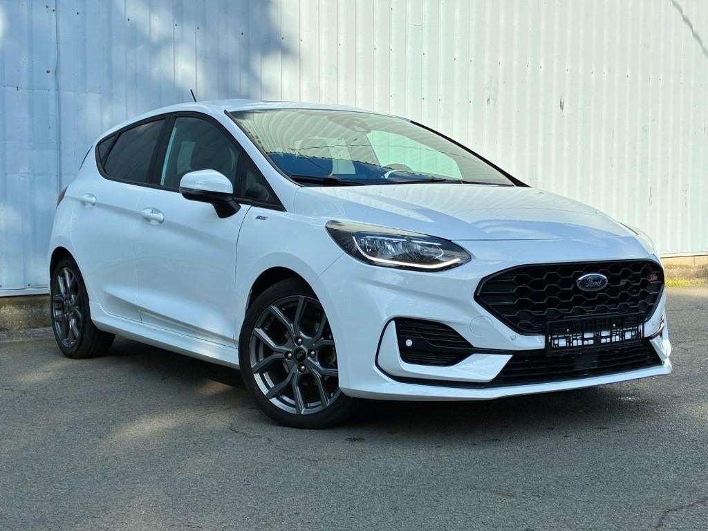 Ford fiesta ST Line Eco Boost hybride automaat, Autos, Ford, Cuir, Achat, Euro 6, Noir