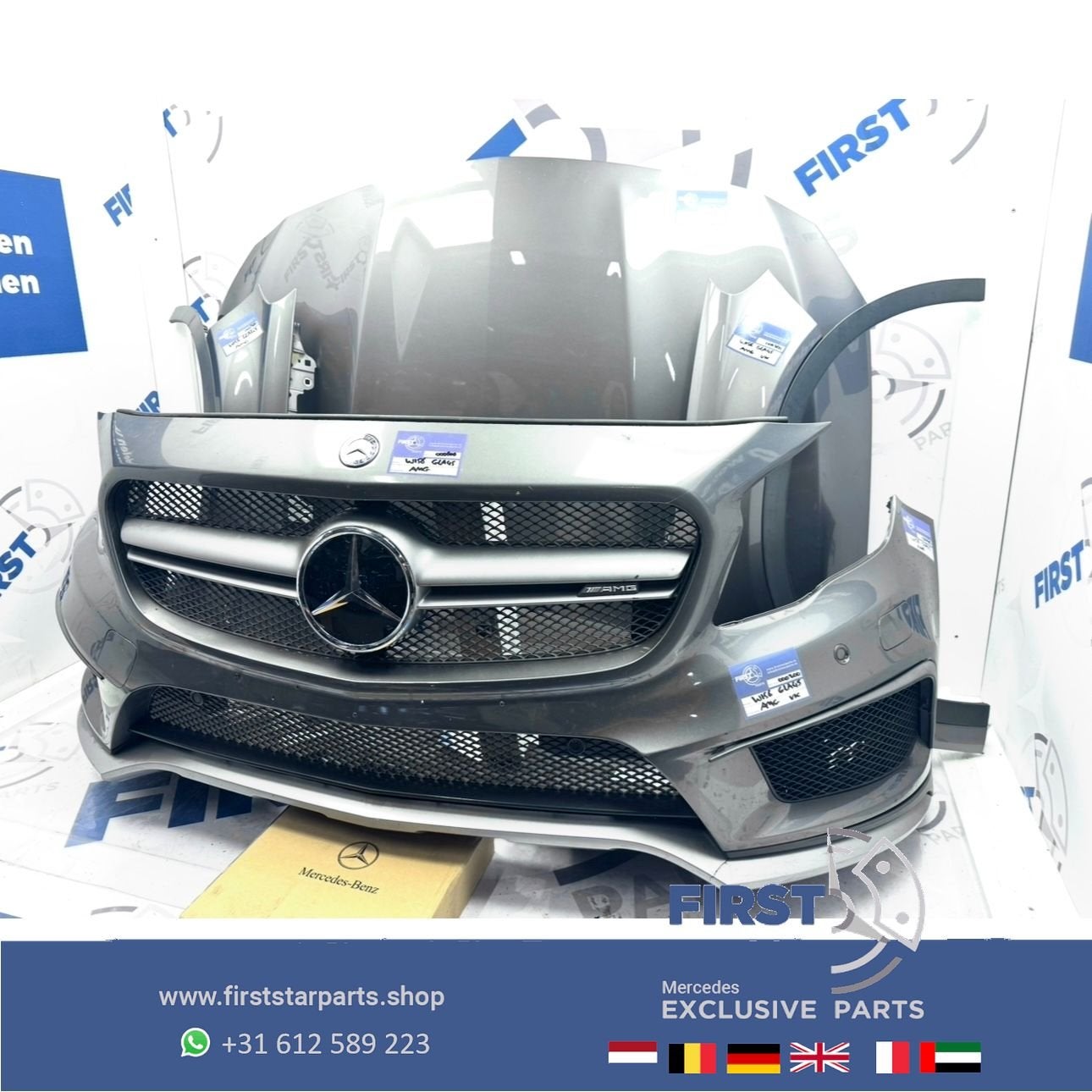 W156 X156 GLA45 AMG VOORKOP Mercedes GLA 45 2013-2017 ORIGIN, Utilisé, -, Avant, -