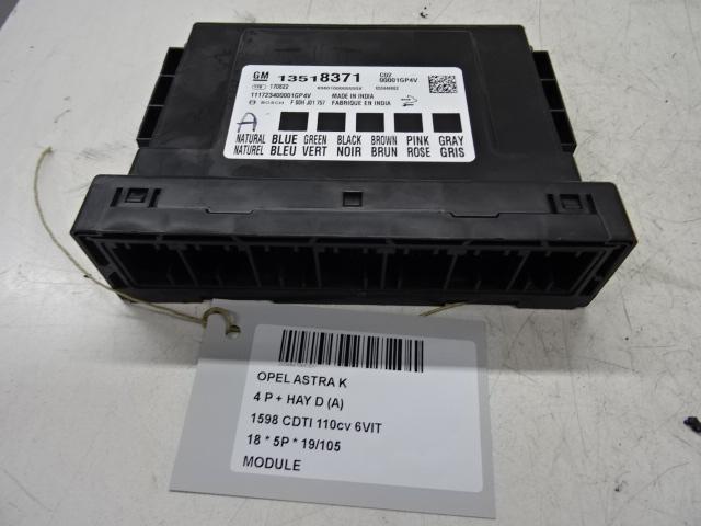 UNITE ELECTRONIQUE Opel Astra K (135183371), Utilisé, Opel