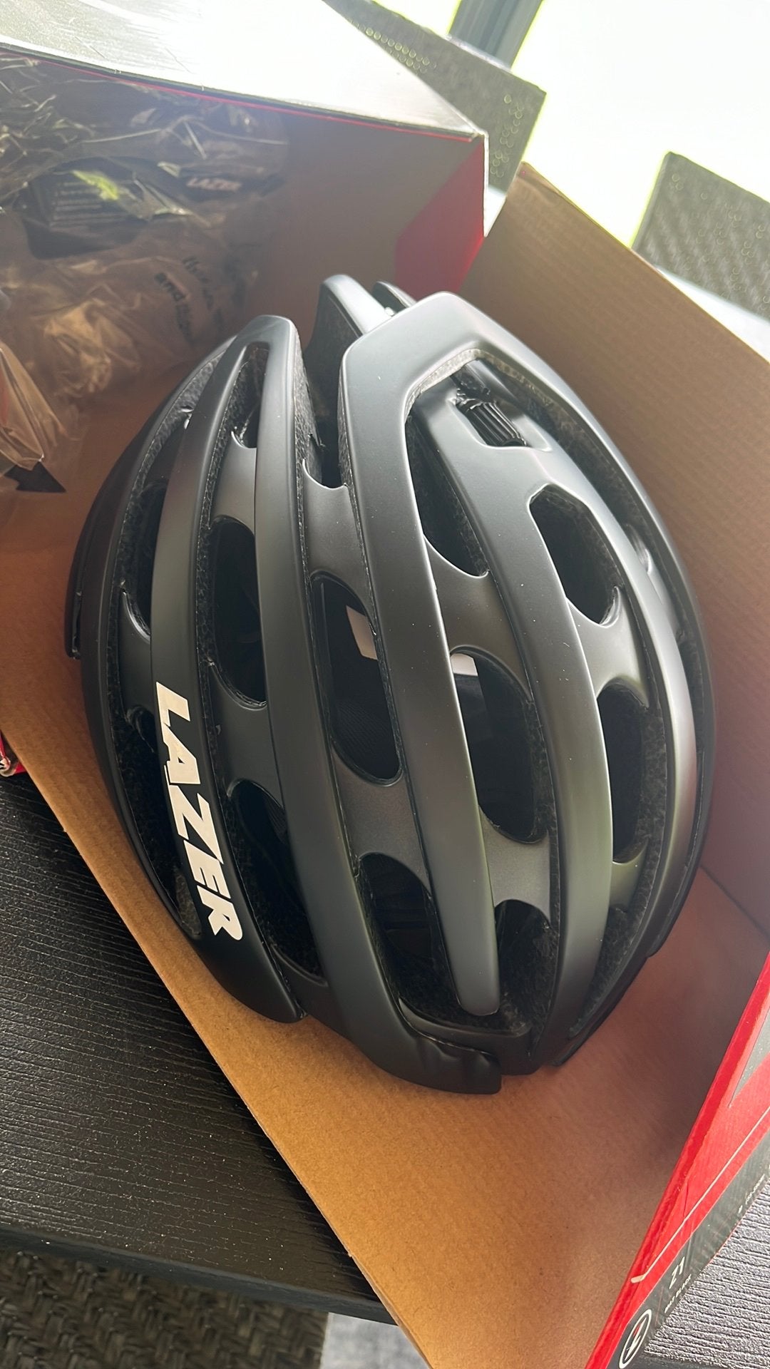 Fietshel Lazer Z1 (mat zwart), Verzenden, Nieuw, M