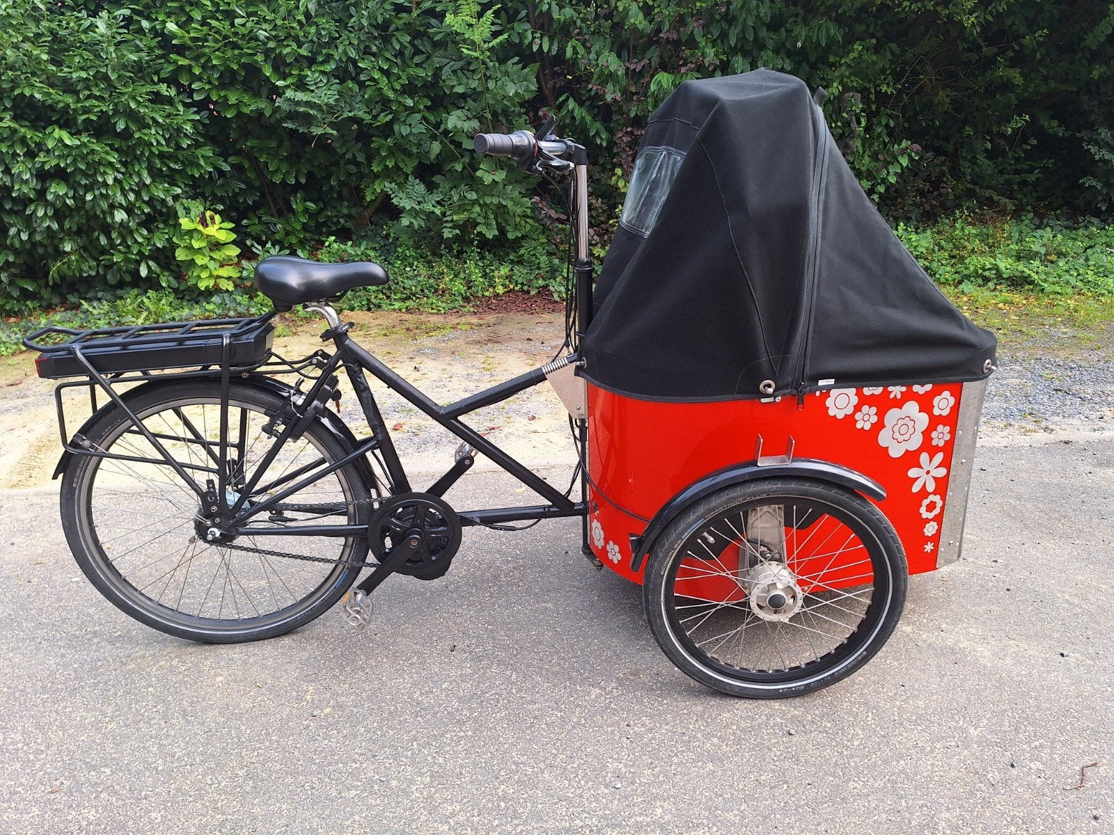Bakfiets Nihola Family driewieler, Fietsen en Brommers, Ophalen
