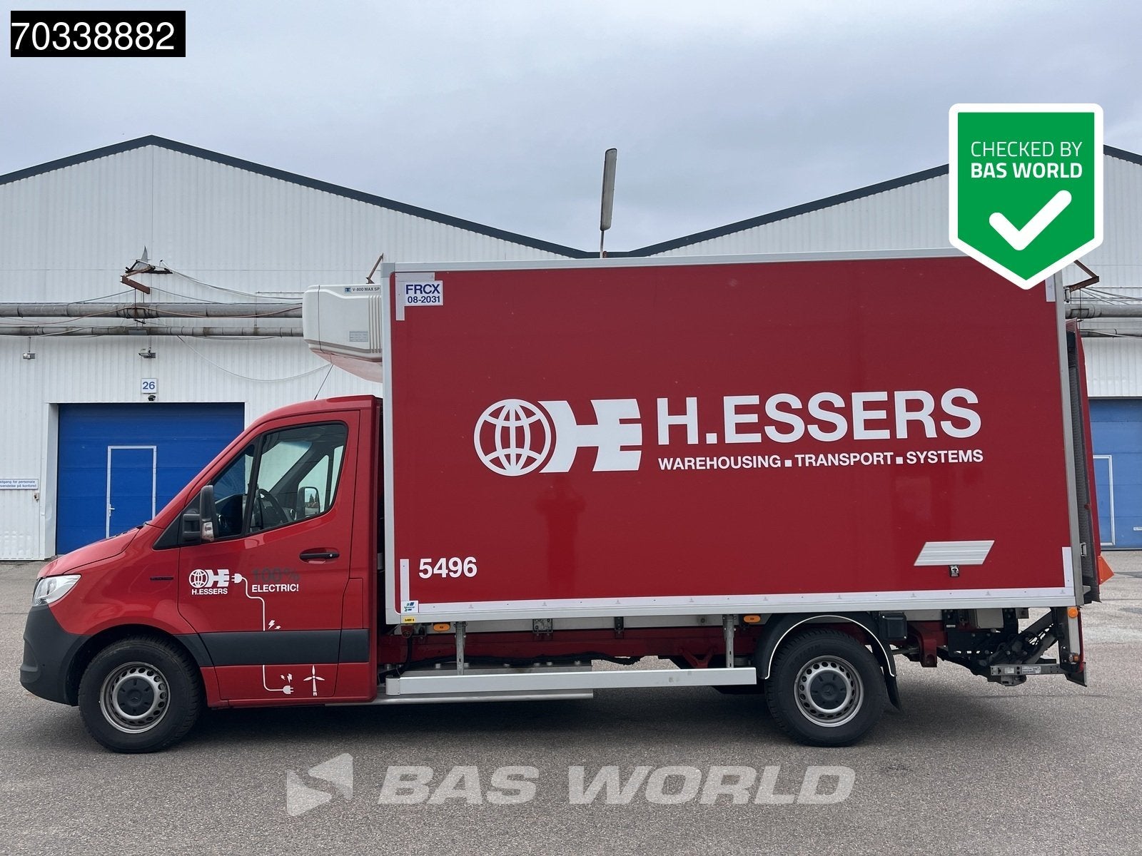 Mercedes eSprinter Electric 113kWh! Koel/Vrieswagen Laadklep, Autos, Achat, Verrouillage central, Entreprise, Autres couleurs
