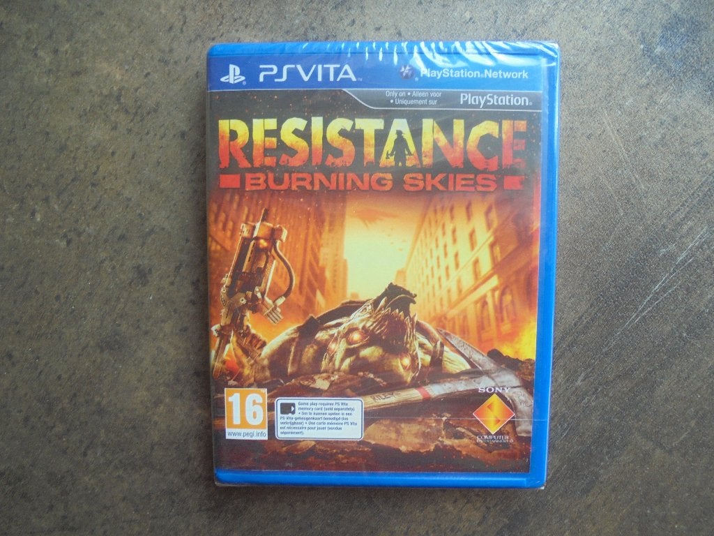 Resistance Burning Skies voor PS Vita (zie foto's), Shooter, 1 speler, Nieuw, Ophalen of Verzenden