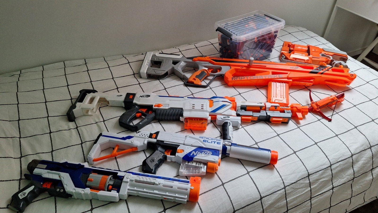 Nerf geweren, Ophalen