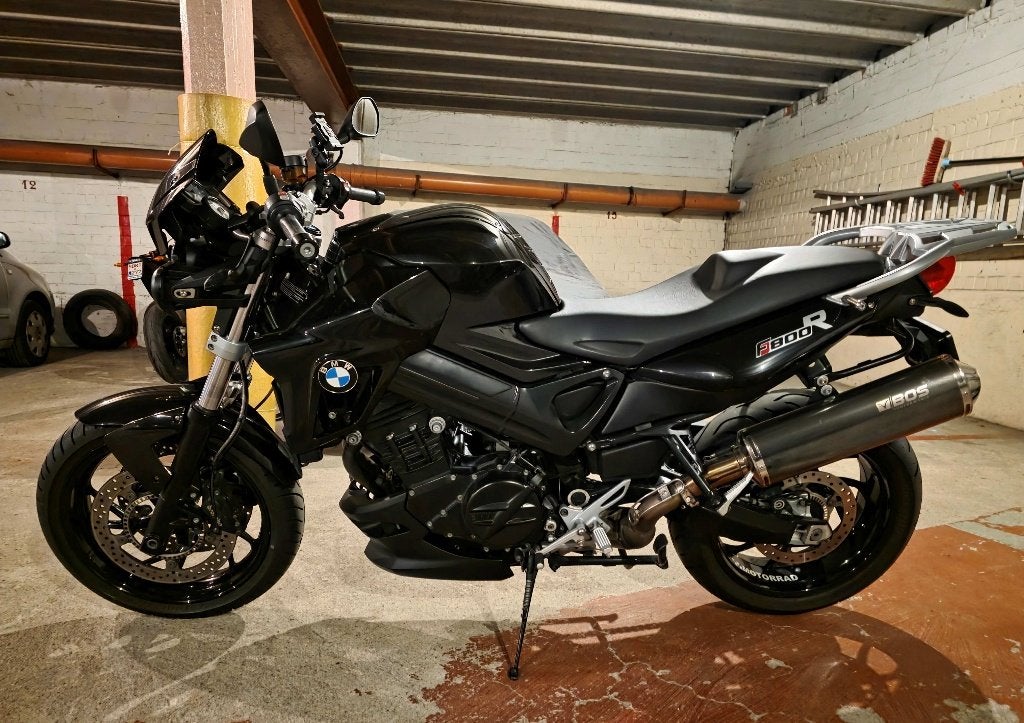 BMW F800R 05/2013 Zwart zeer mooie staat, Occasion, Plus de 35 kW, 2 cylindres, Particulier