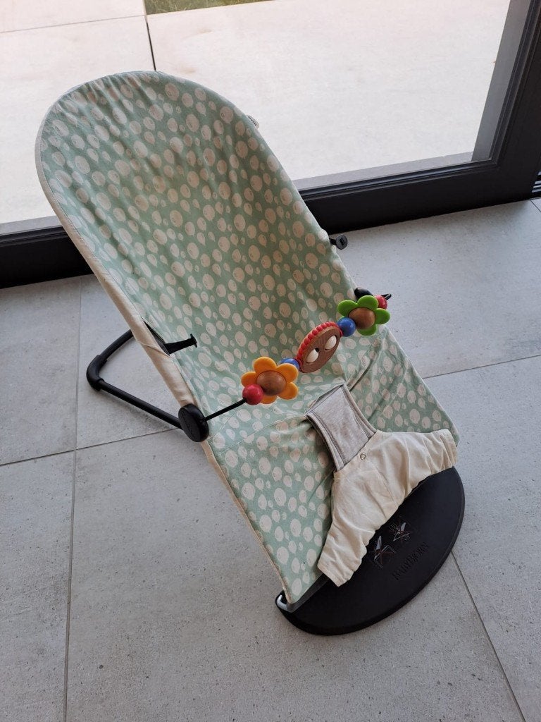 BabyBjörn wipper met speeltje, Kinderen en Baby's, Wipstoeltjes, Gebruikt, Wipstoel, Met gordel(s) of riempje(s), Ophalen