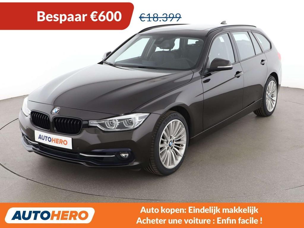 BMW 3 Serie 320 320i Sport Line (bj 2018, automaat), Auto's, Automaat, Achterwielaandrijving, Gebruikt, 1595 kg