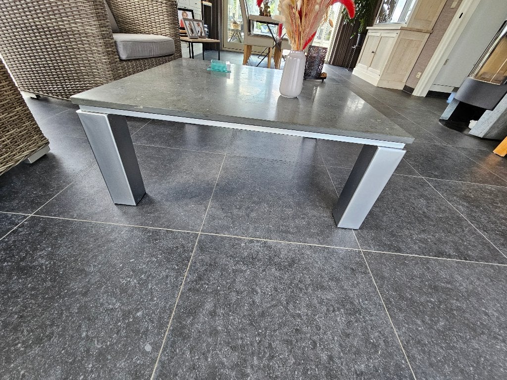 Salontafel natuursteen, Ophalen, Overige materialen, 50 tot 100 cm, Vierkant