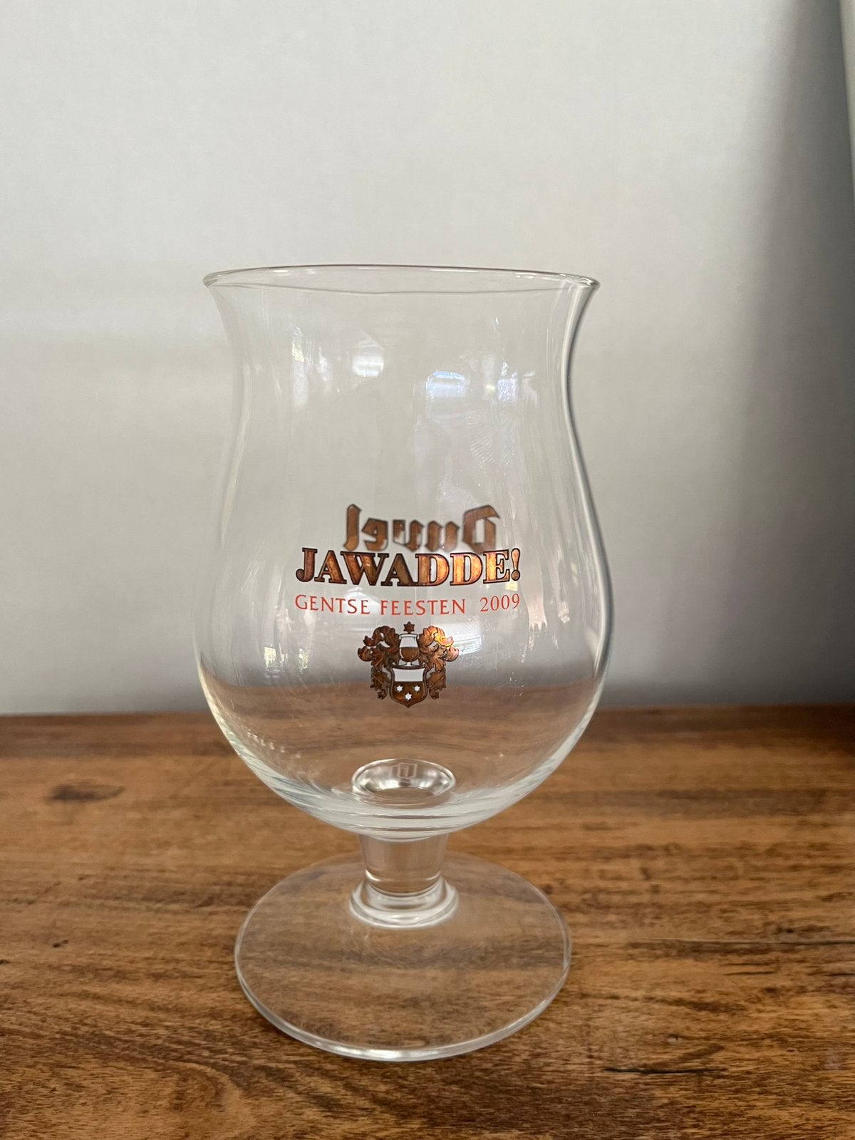Duvel glas 2009 - Soirées à Gand, Collections, Marques de bière, Enlèvement, Comme neuf, Duvel