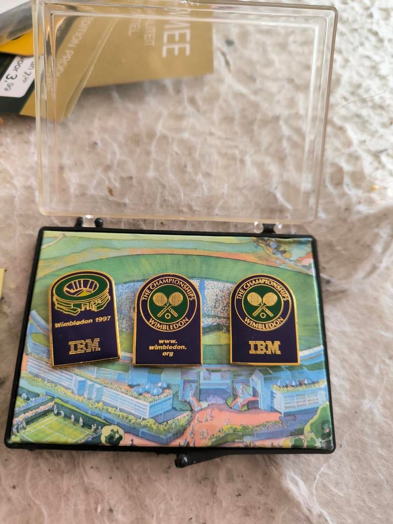 Pins Wimbledon IBM 1997, Ophalen of Verzenden