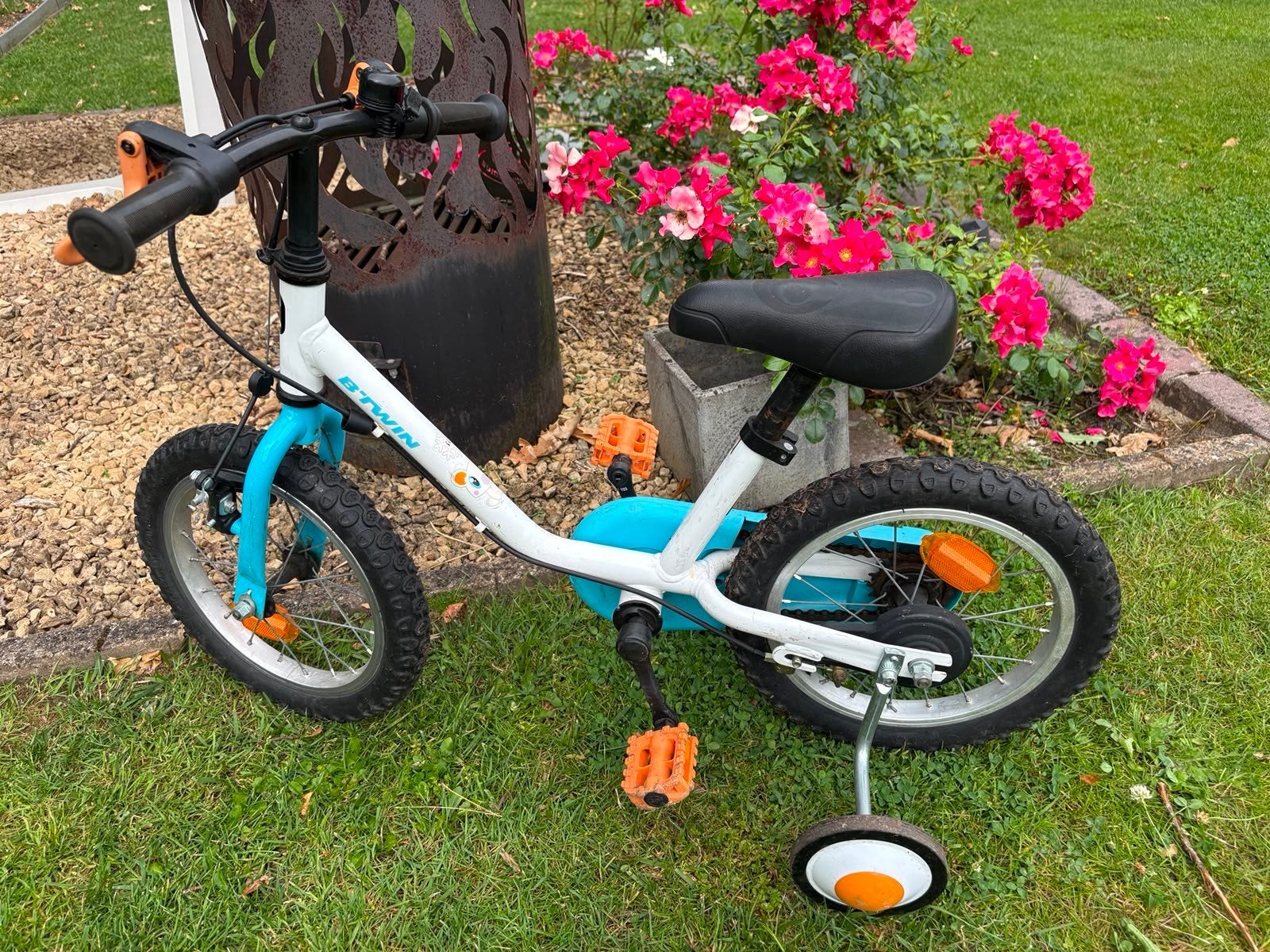 Kinderfiets 14inch 3-5 jaar, Ophalen