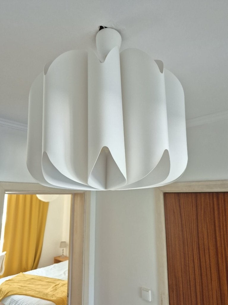 Abat-jour / Luminaire Ikea Fleur, Maison & Meubles, Enlèvement, Comme neuf, Blanc