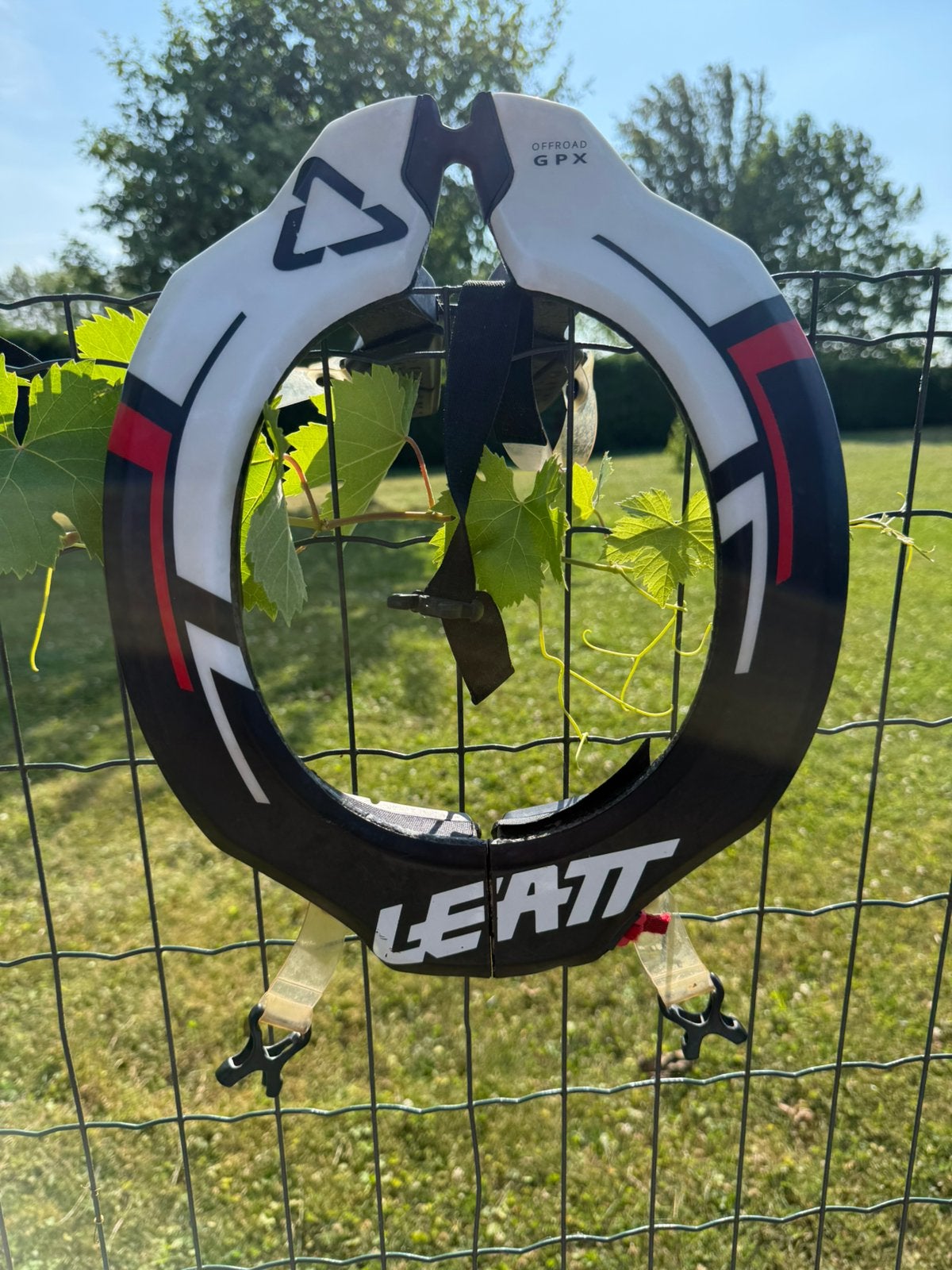 Nekbrace Leatt, Enlèvement, Seconde main