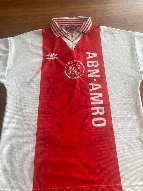 Origineel Ajax shirt 1995/1996 Umbro maat M, Verzamelen, Ophalen, Gebruikt, Shirt