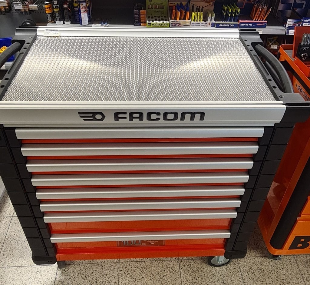 facom nieuw gevulde kar 215-delig, Doe-het-zelf en Bouw, Ophalen, Gevuld, Nieuw