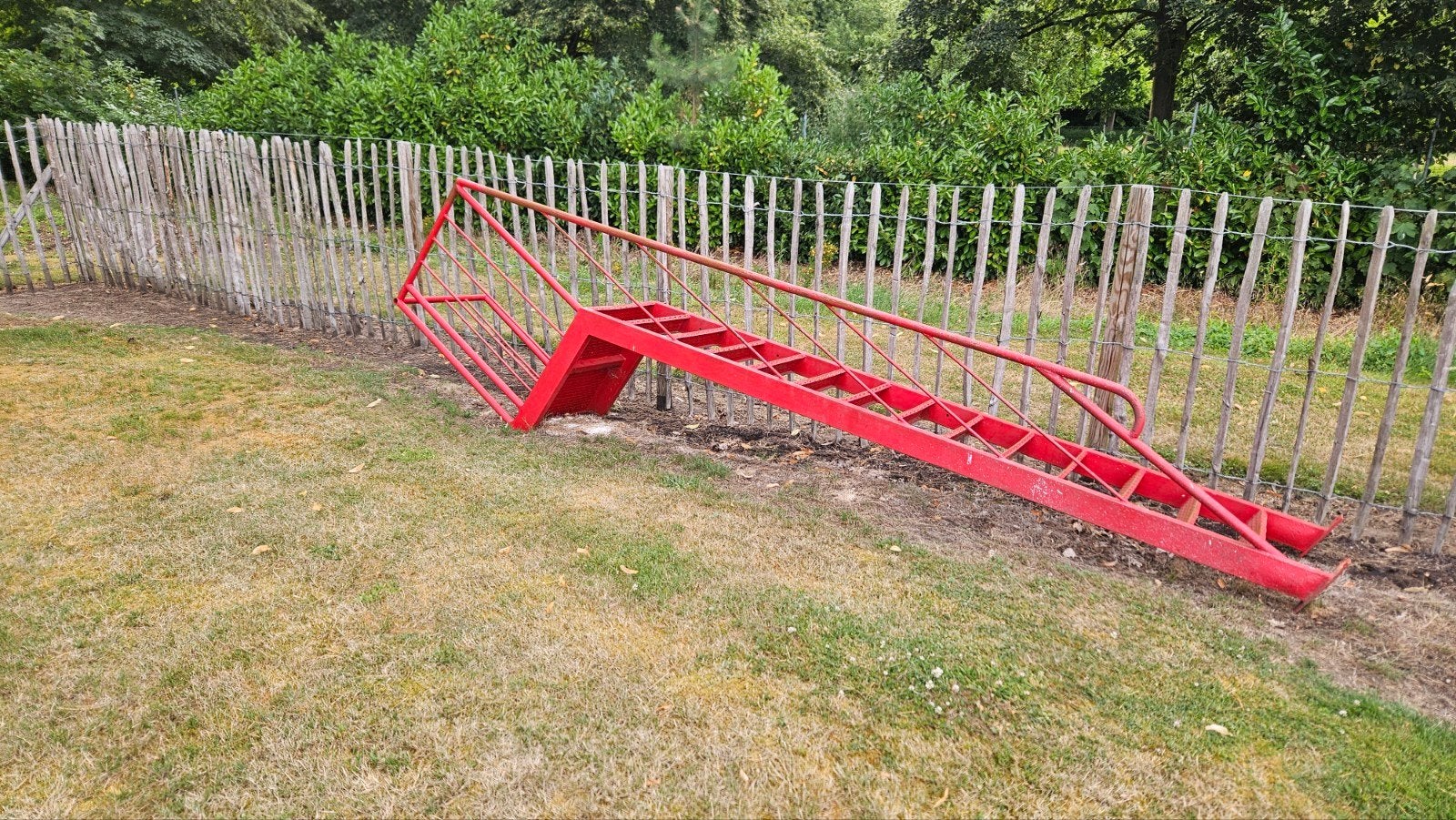 industriële trap, Enlèvement, Utilisé