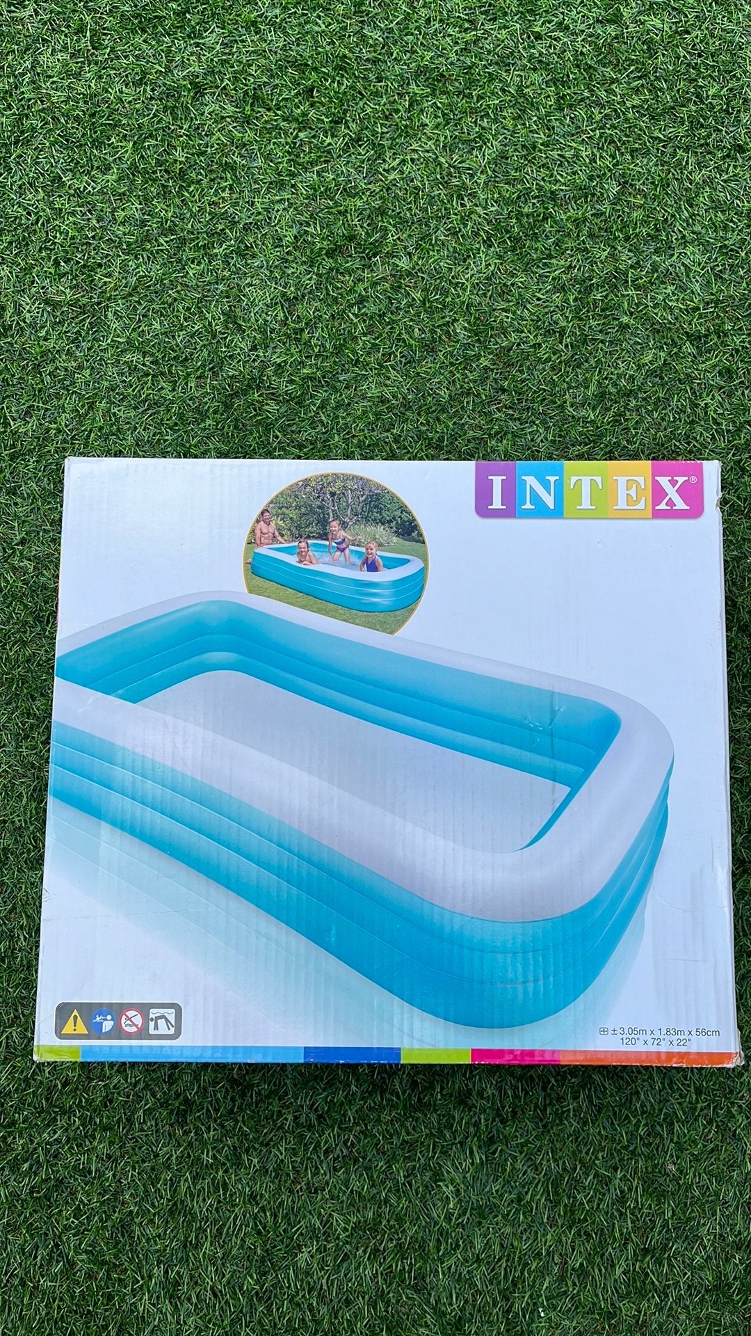 Intex family pool - zwembad, Minder dan 80 cm, Opblaaszwembad, Nieuw, Ophalen of Verzenden