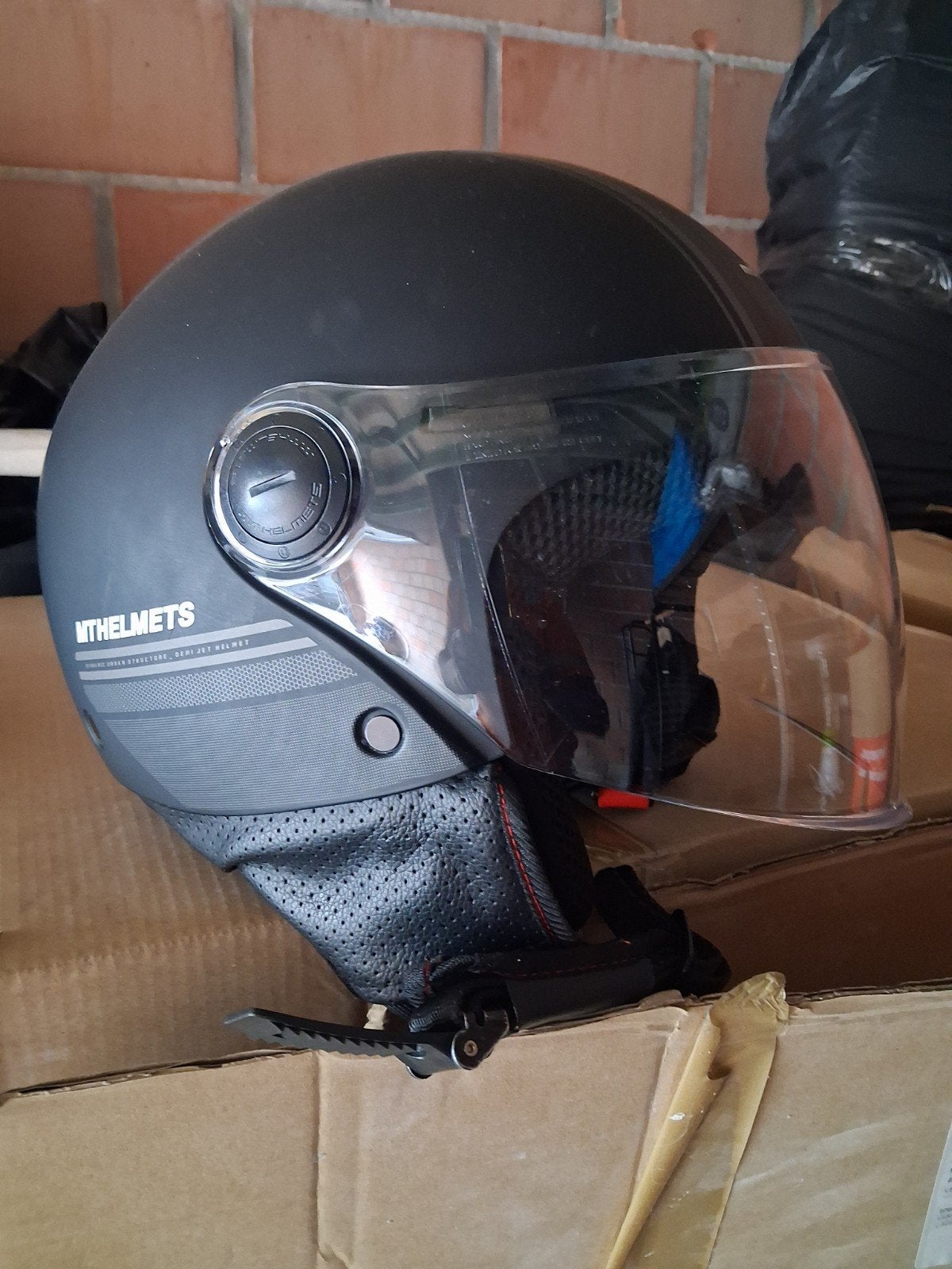 Helm, Fietsen en Brommers, Brommerhelmen, Ophalen
