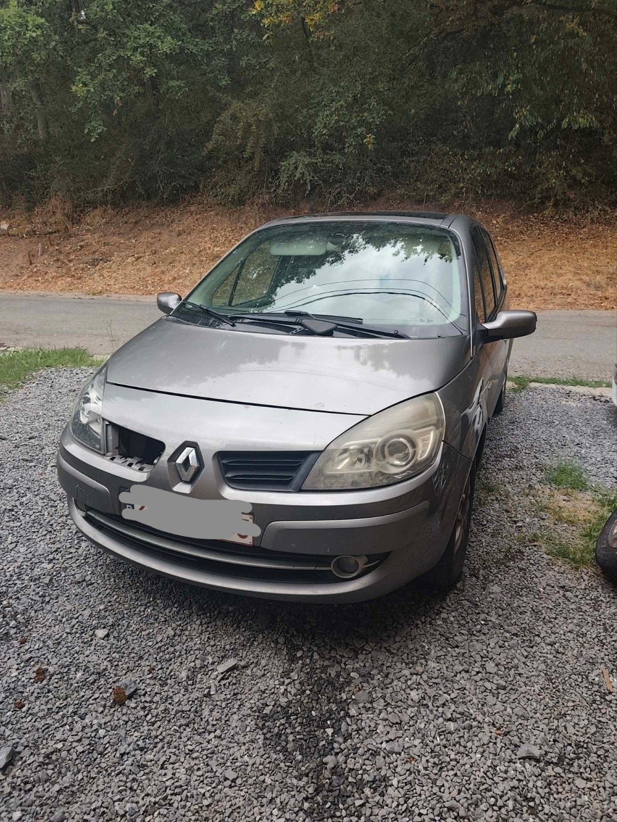 Renault Scénic a vendre, Autos, Renault, Argent ou Gris, Achat, Diesel, Particulier