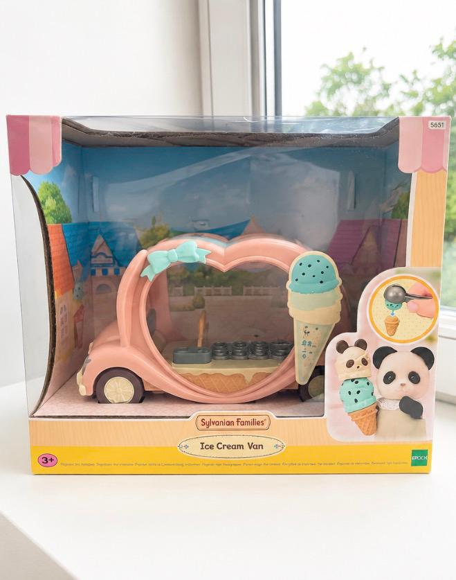 Sylvanian Families Ice Cream Van, Kinderen en Baby's, Ophalen, Gebruikt