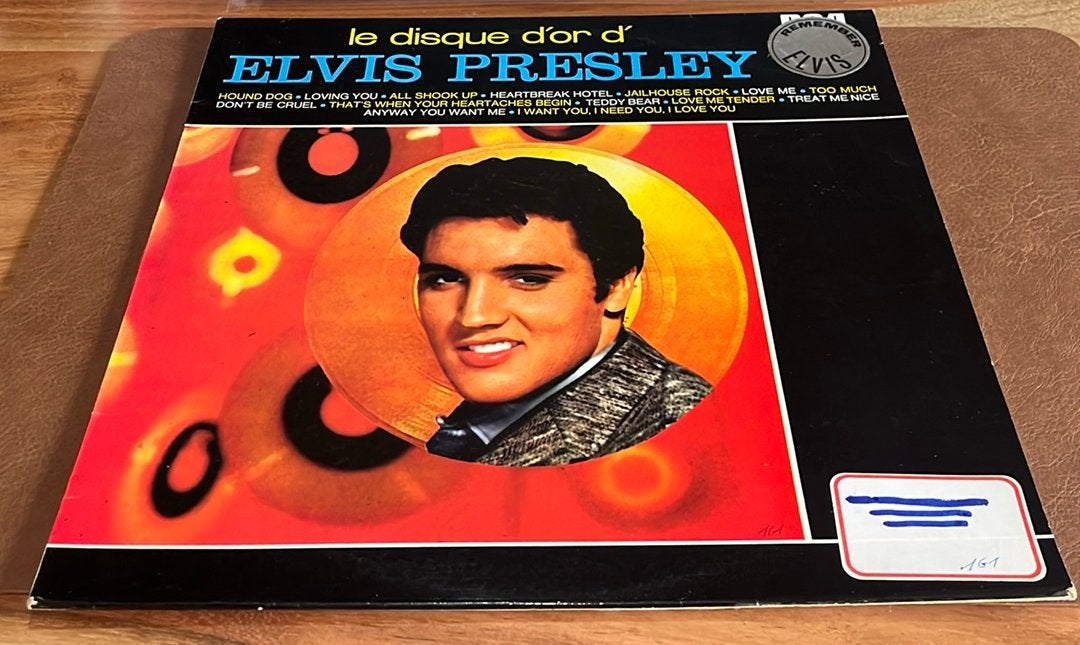 Elvis Presley ‎– Le Disque D'or D'Elvis Presley - Vinyl LP, Enlèvement ou Envoi, Utilisé