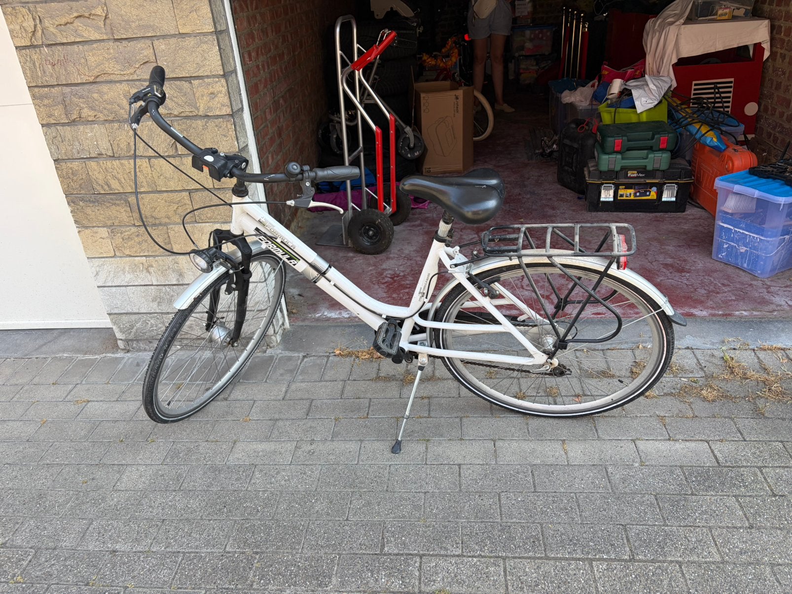 Vrouwen fiets, Fietsen en Brommers, Ophalen, Zo goed als nieuw