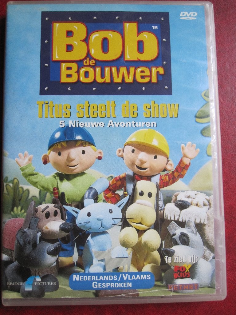 Bob le constructeur - Titus vole la vedette, CD & DVD, Série télévisée, Enlèvement ou Envoi, Tous les âges, Comme neuf